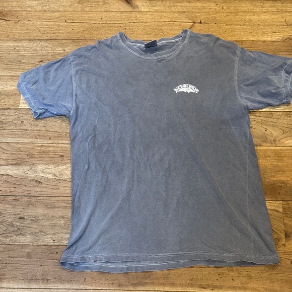 Nature Backs Faded Blue Short Sleeve Tee - Picture 2 of 5